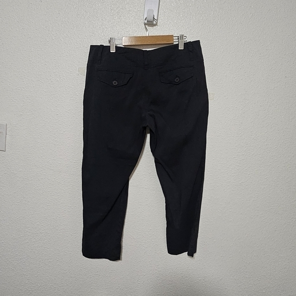 Theory cropped linen blend pants size 8 - Picture 5 of 13